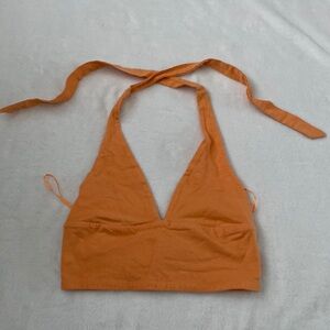Garage Tie Halter Top